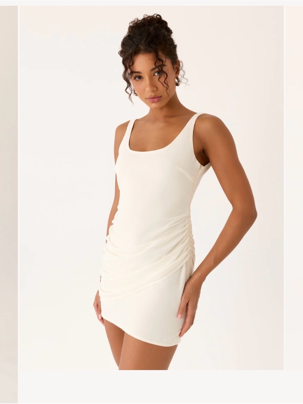 Peppermayo Ivory Mini Dress